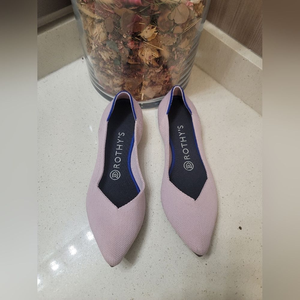 Rothy's Lavender and Blue Women's Flats